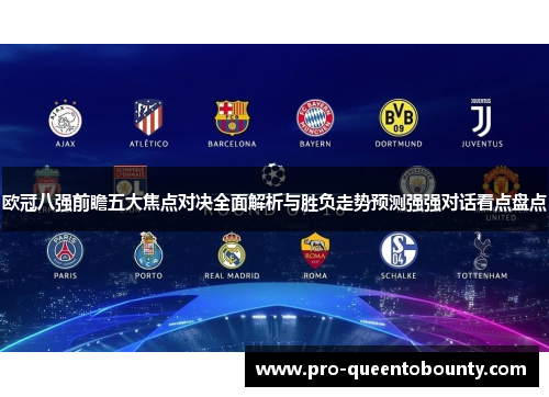 欧冠八强前瞻五大焦点对决全面解析与胜负走势预测强强对话看点盘点